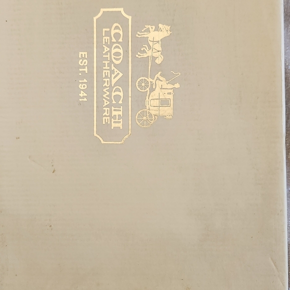 Coach Geri Patent Leather Wedge Signature Platform Sandals open toe logo size 10 - Picture 5 of 7